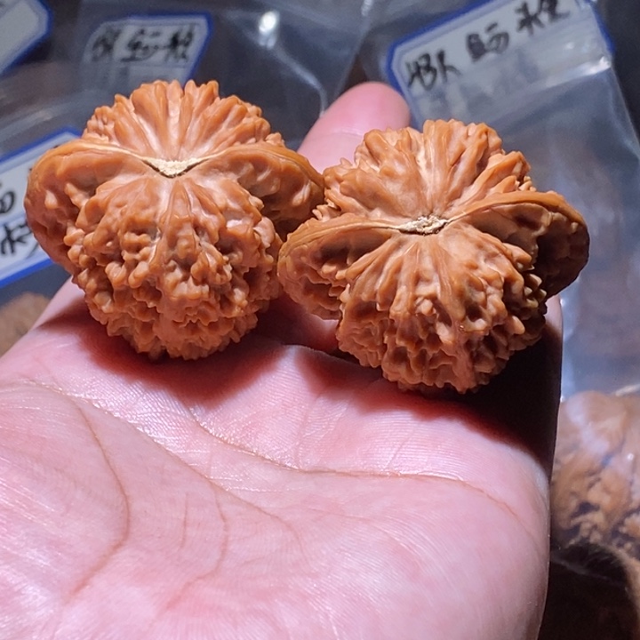 ****尚文玩核桃吊坠43满天星（磕碰，小黄点）