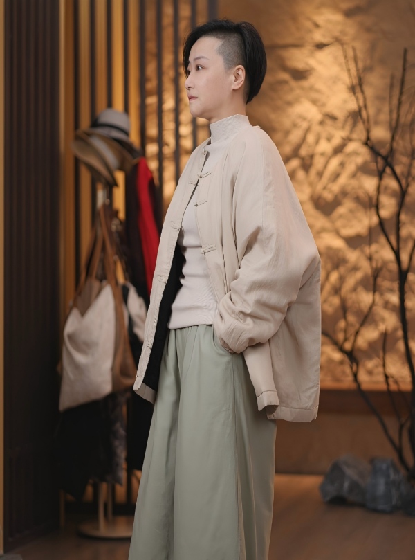 【蓉哥出品】设计款盘扣棉衣F57