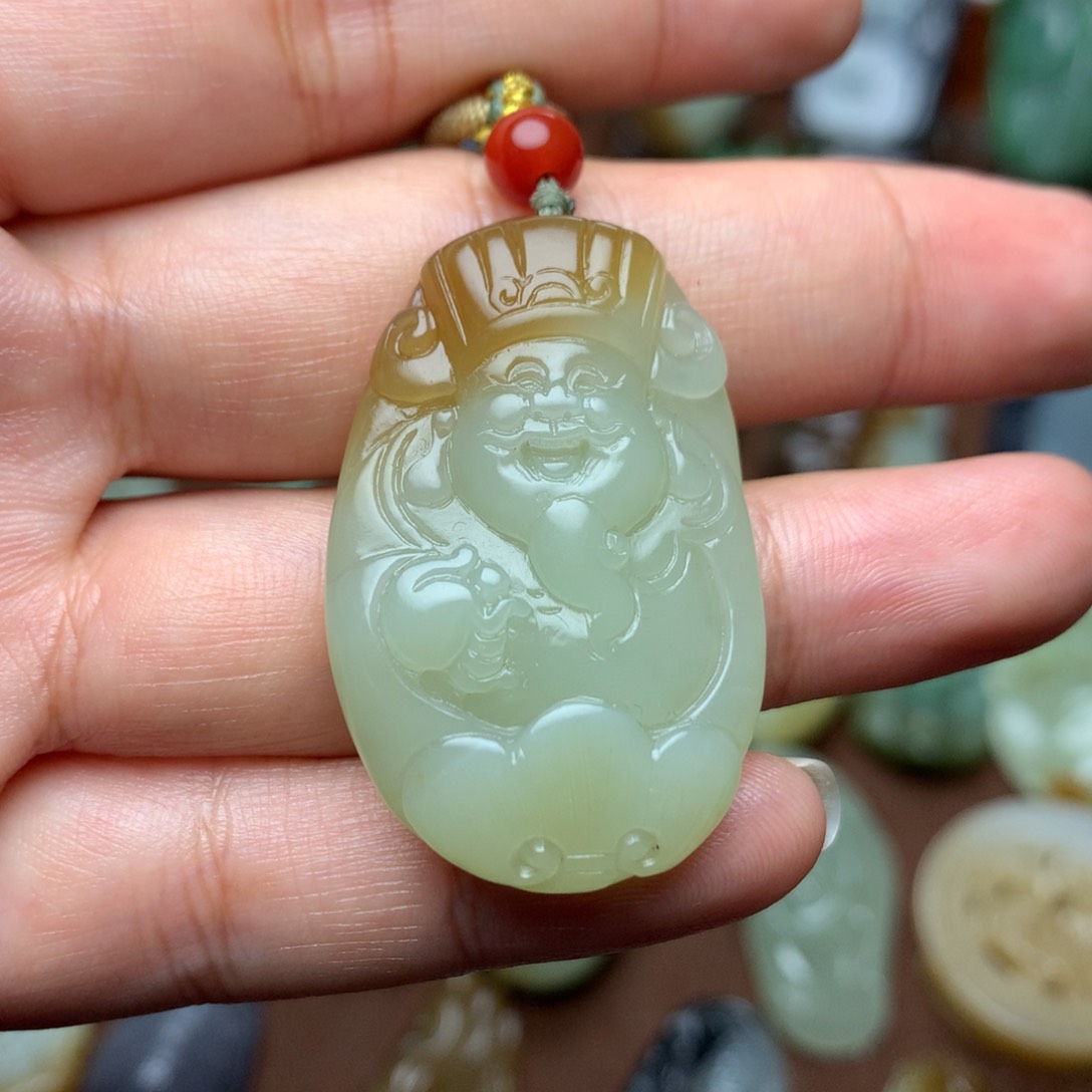 和田玉挂件未镶嵌