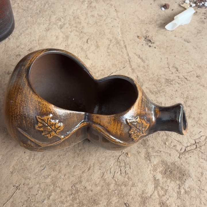 粗陶口径17/32/14进水口1.6厘米