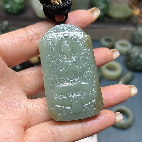 和田玉挂件未镶嵌