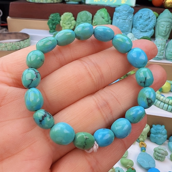 未镶嵌绿松石项链