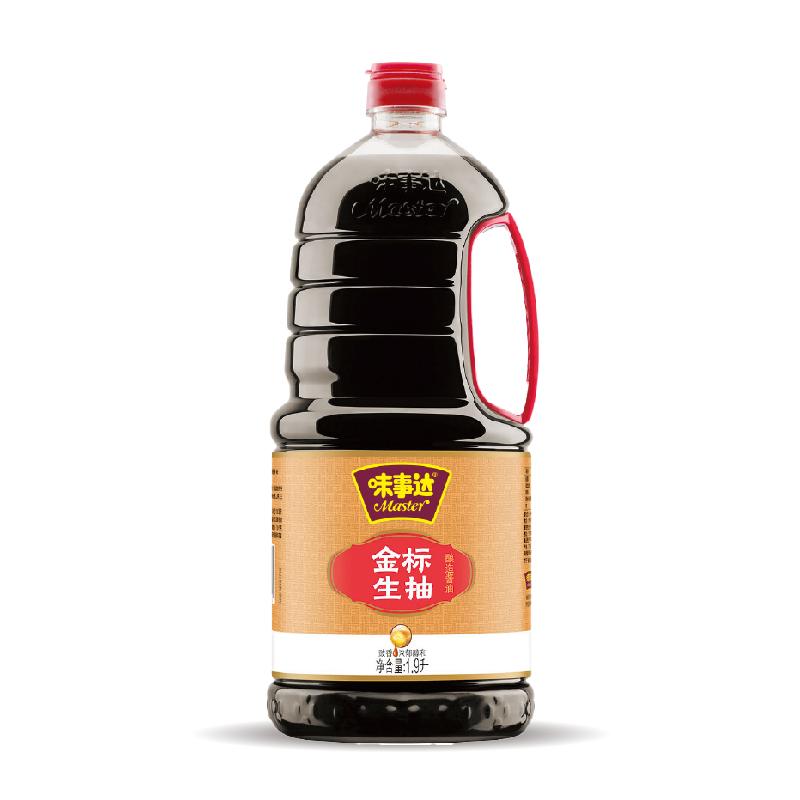 味事达金标生抽 1.9L/瓶