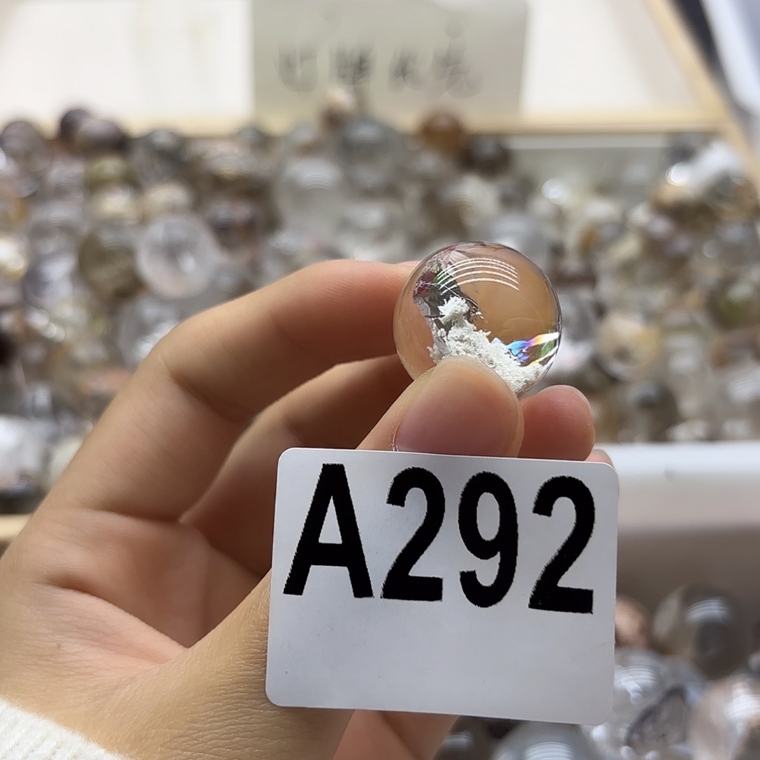 汤***圆珠宝半成品未镶嵌水晶292