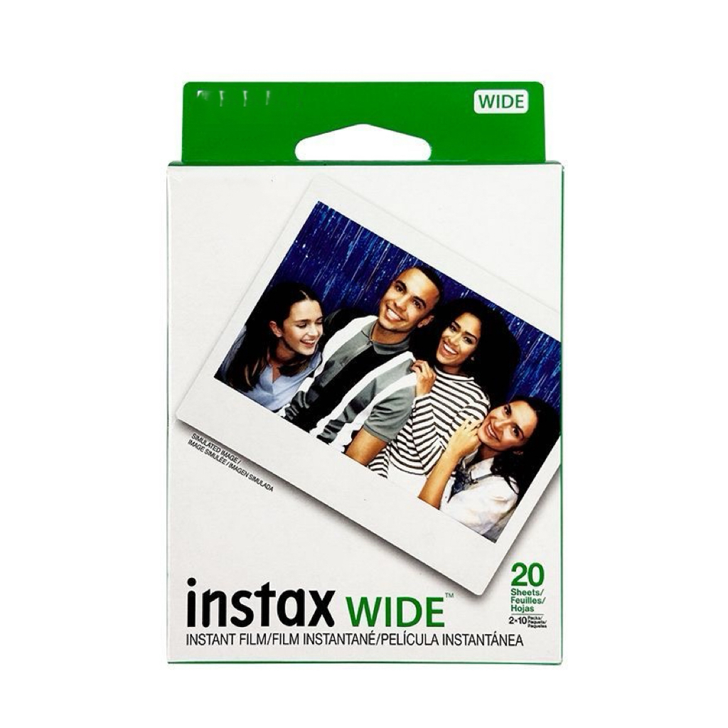 宽幅彩虹鎏金黑边拍立得复古相纸白边通用相机相纸胶卷胶片彩色