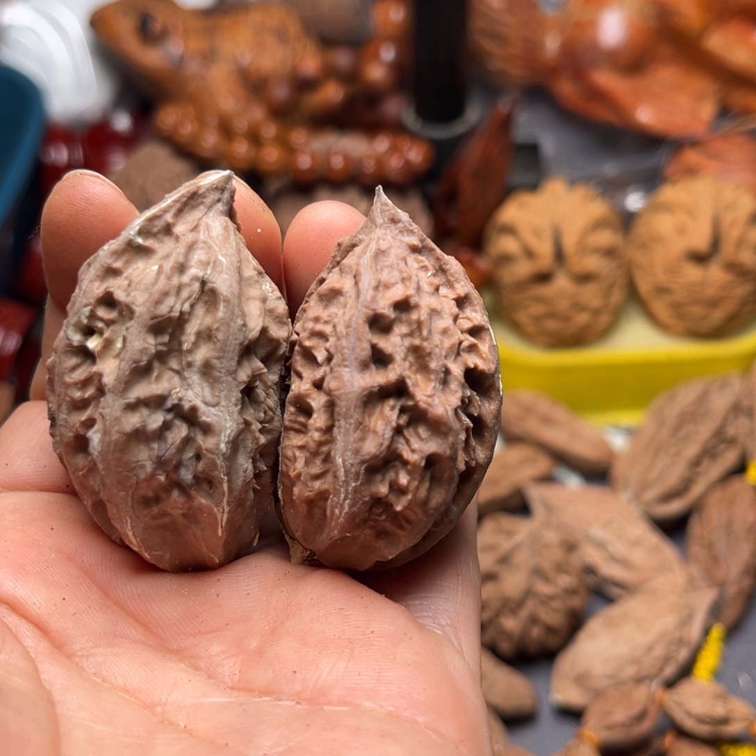 手串文玩核桃瑕疵半壁39