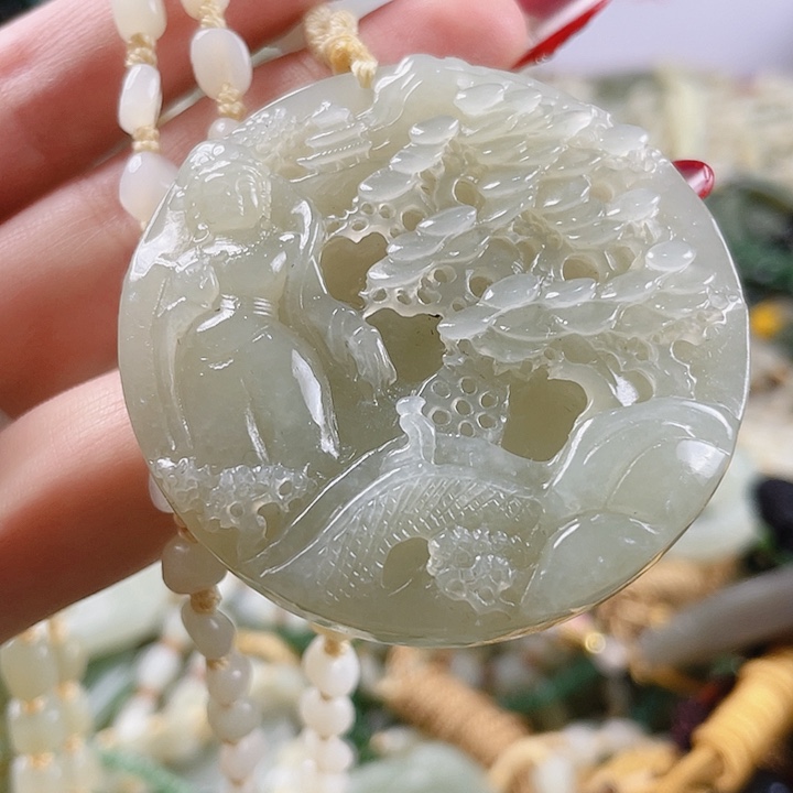 未镶嵌和田玉挂件