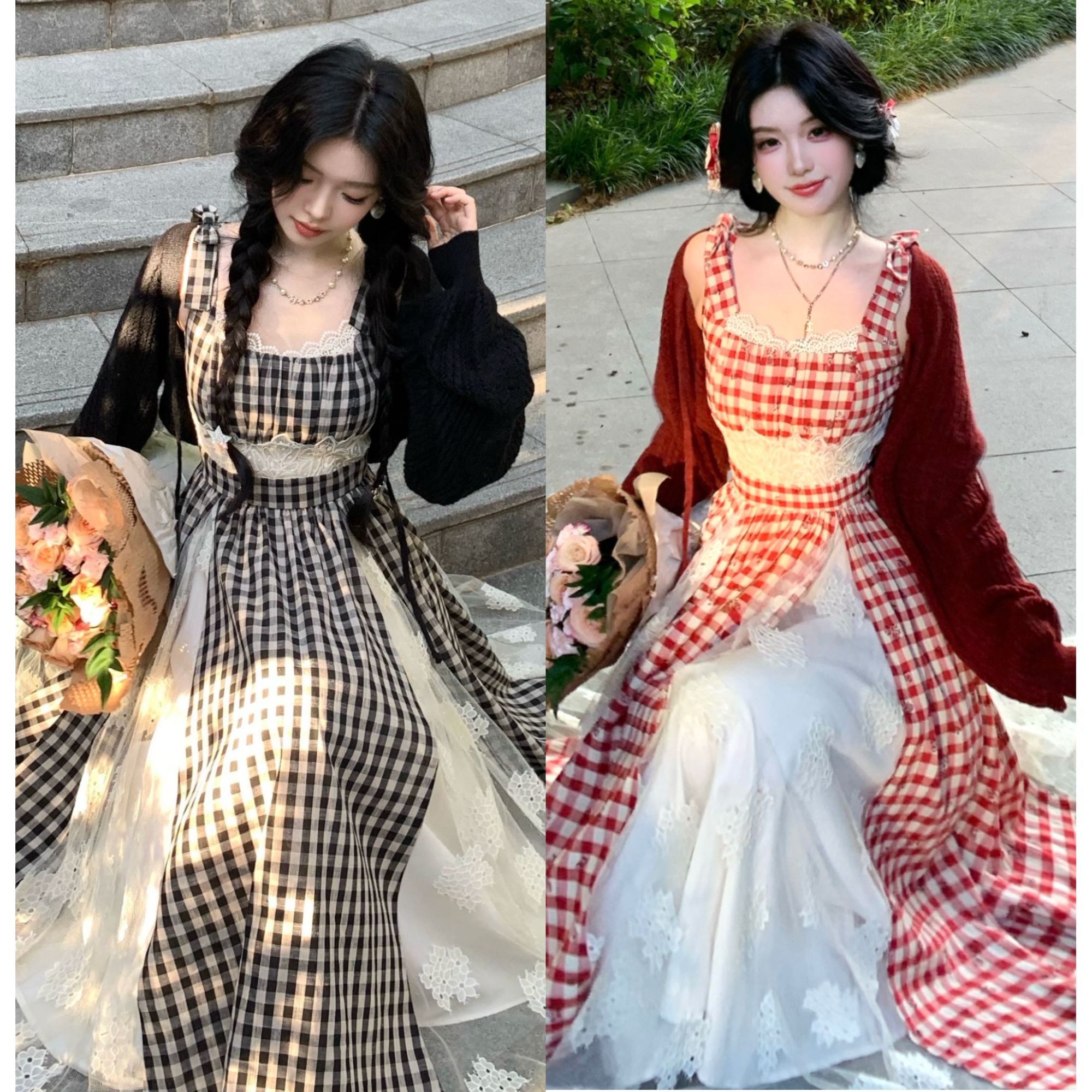 Blovelan甜野微风 温柔风甜美慵懒风针织百搭开衫外套秋