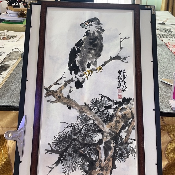 国画张圣敏先生纯手绘作品