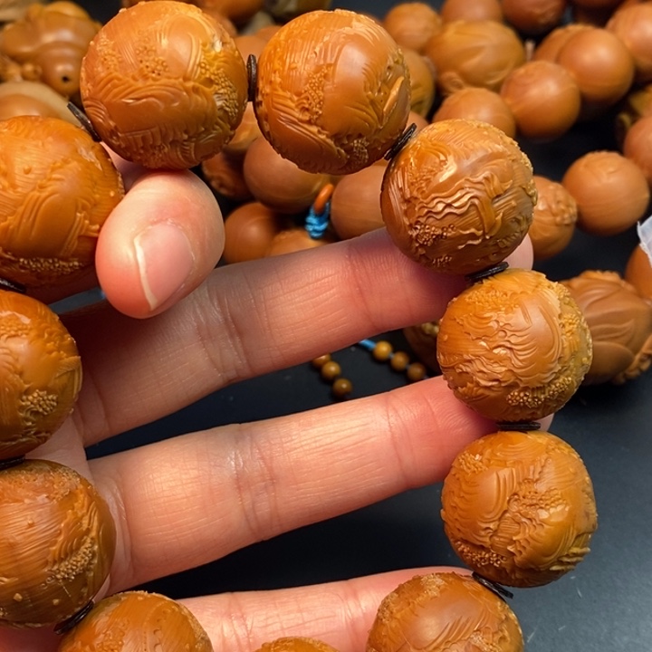 橄榄核手串/手链小**意风景手串