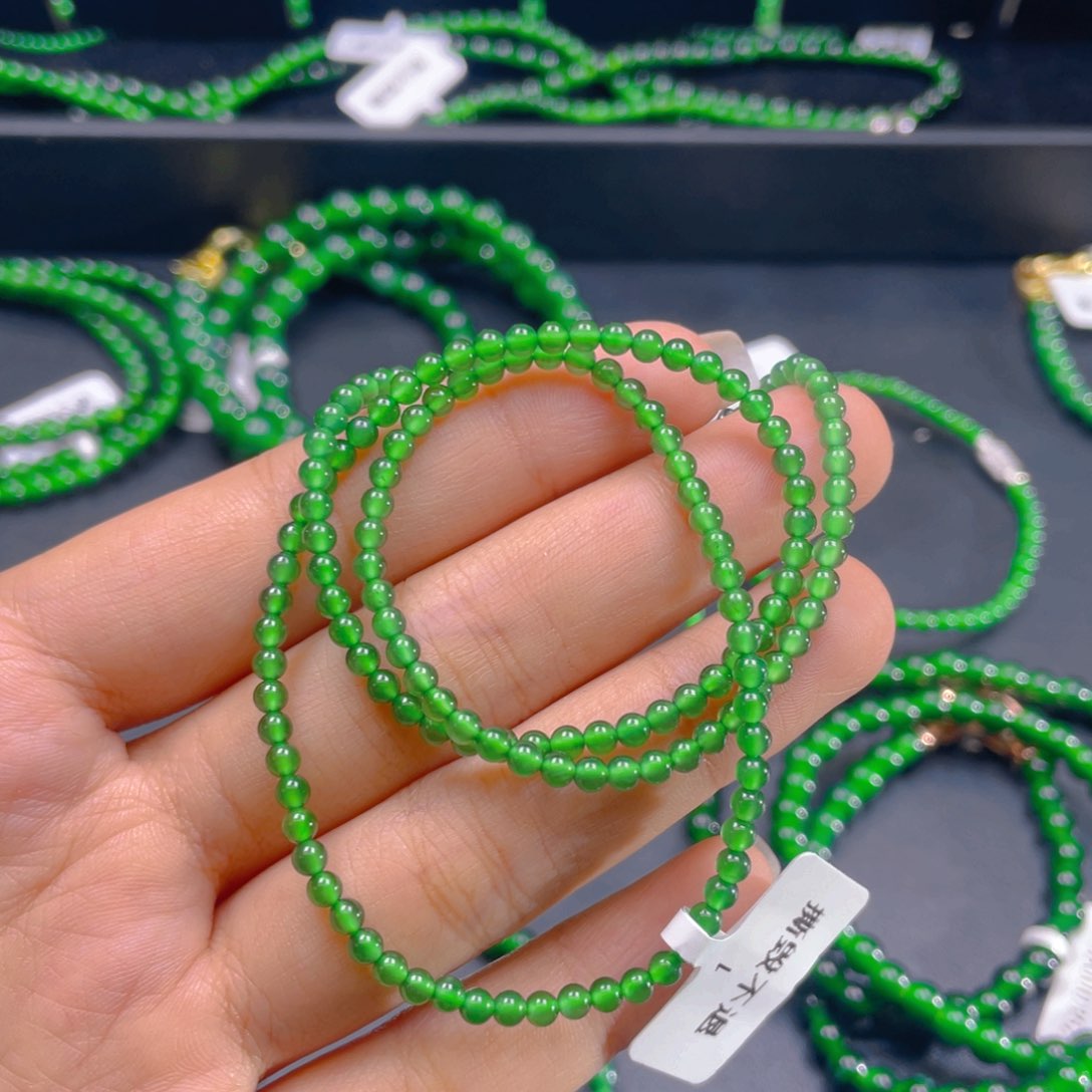 翡翠未镶嵌颈饰888888888