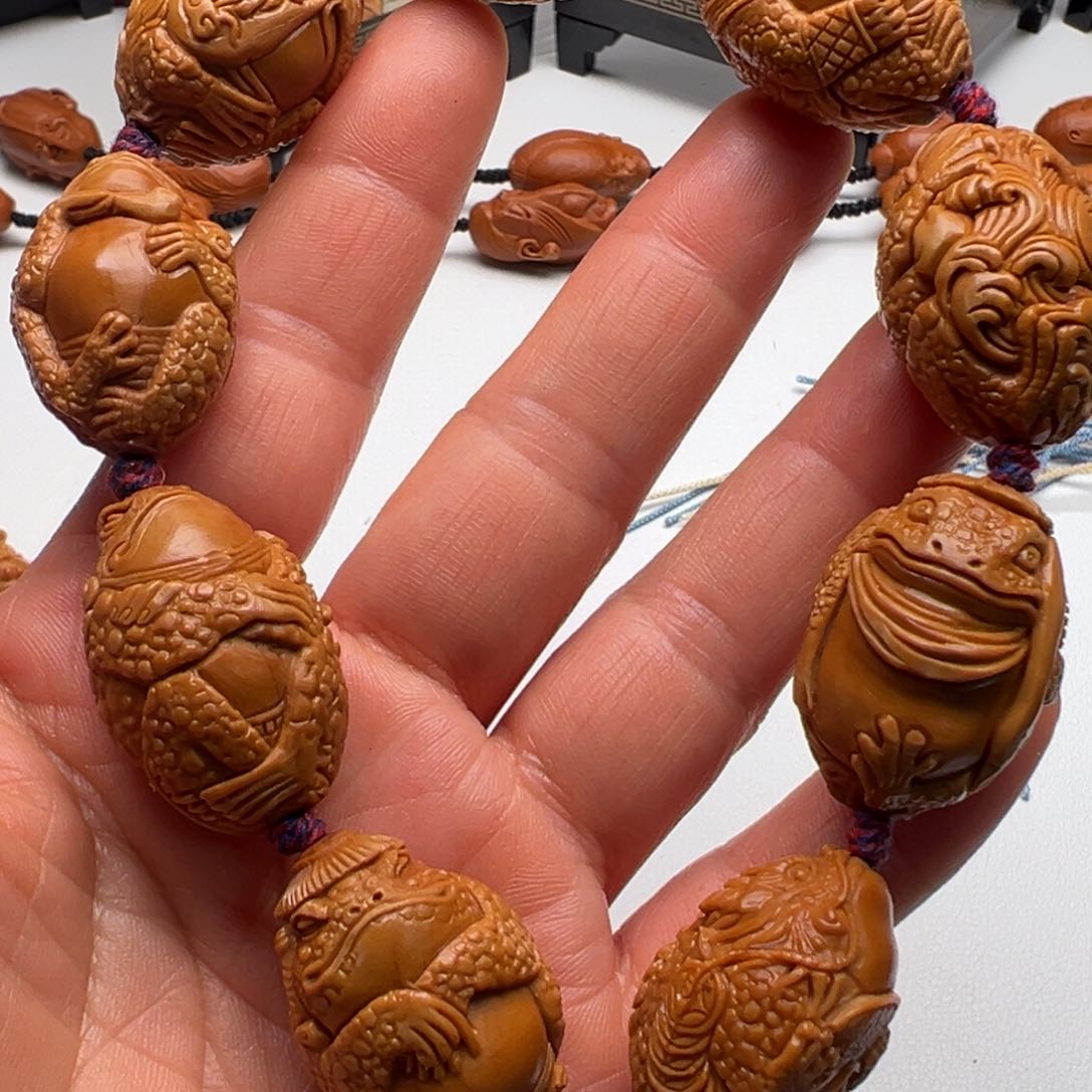 手串/手链橄榄核金蝉手串