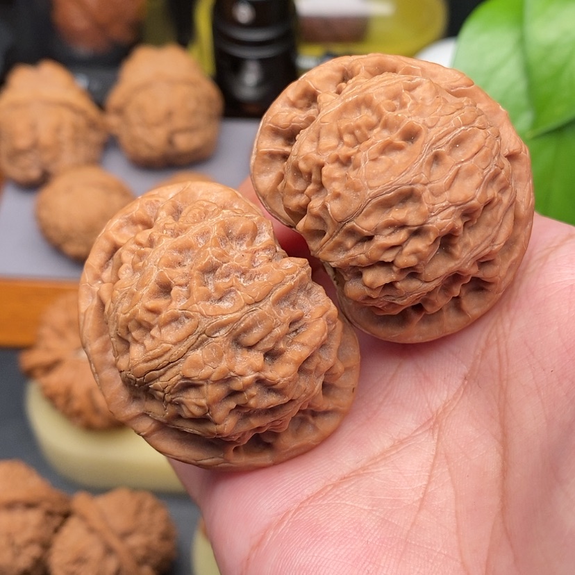 【闪购商品】文玩核桃把件宫灯全品44