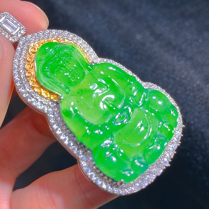 【闪购商品】翡翠颈饰未镶嵌翡翠