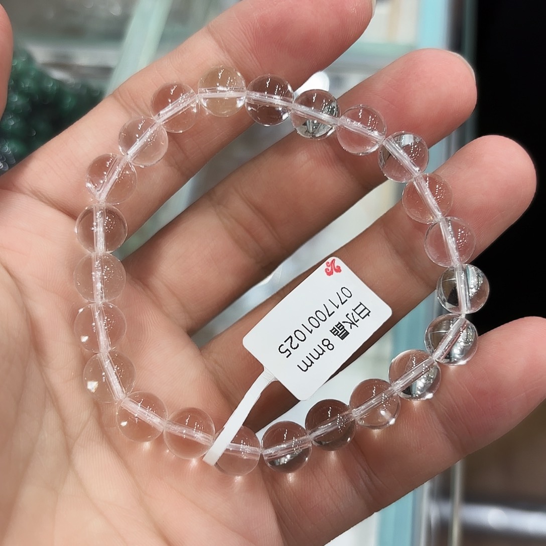 水晶手串未镶嵌卡8单A