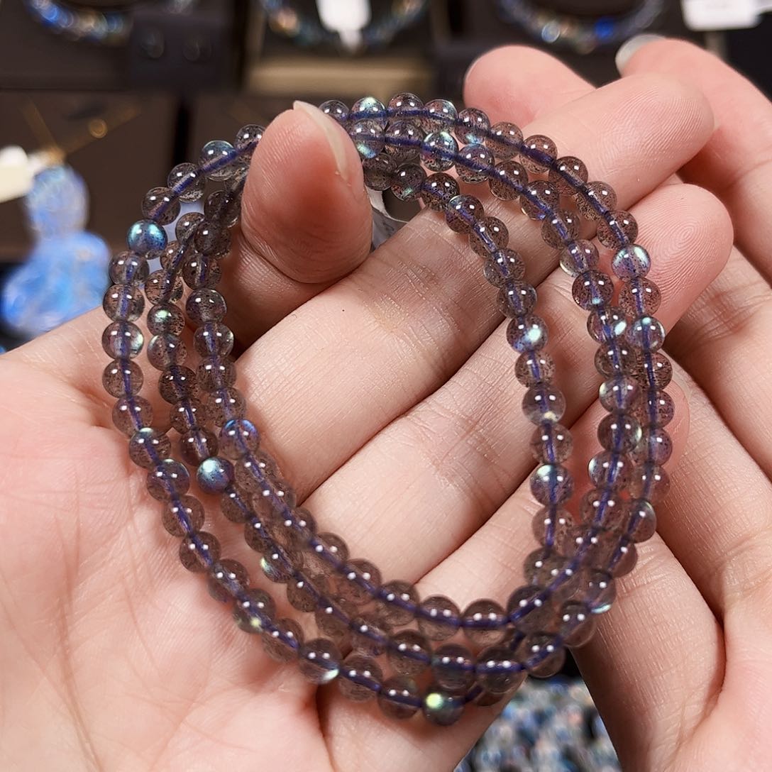 手链未镶嵌长石4.6左右