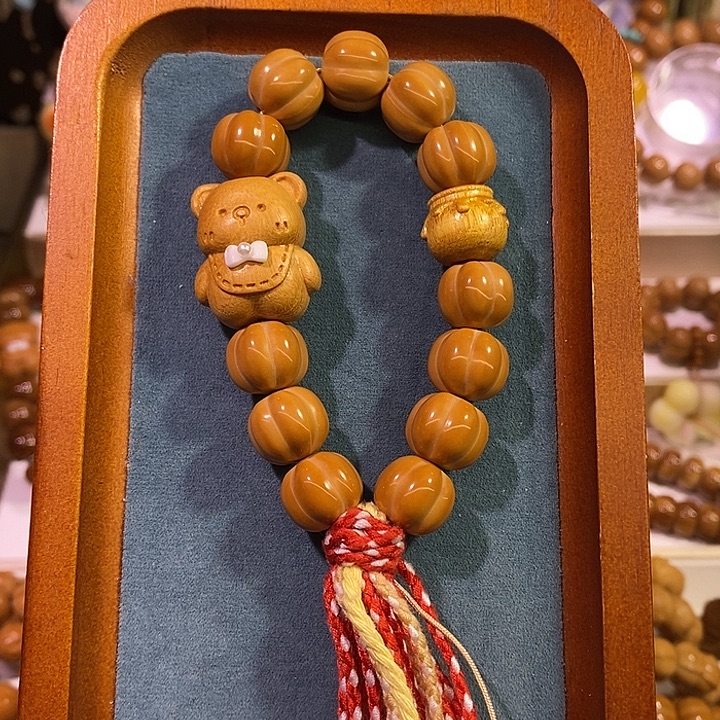 手串猴头核桃泡芙南瓜卡15小手持小熊