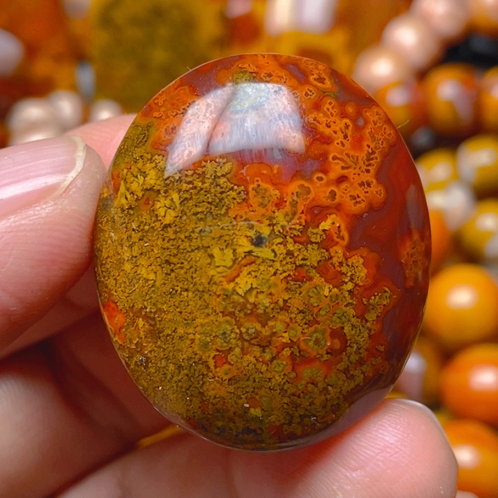 玛瑙/玉髓未镶嵌吊坠