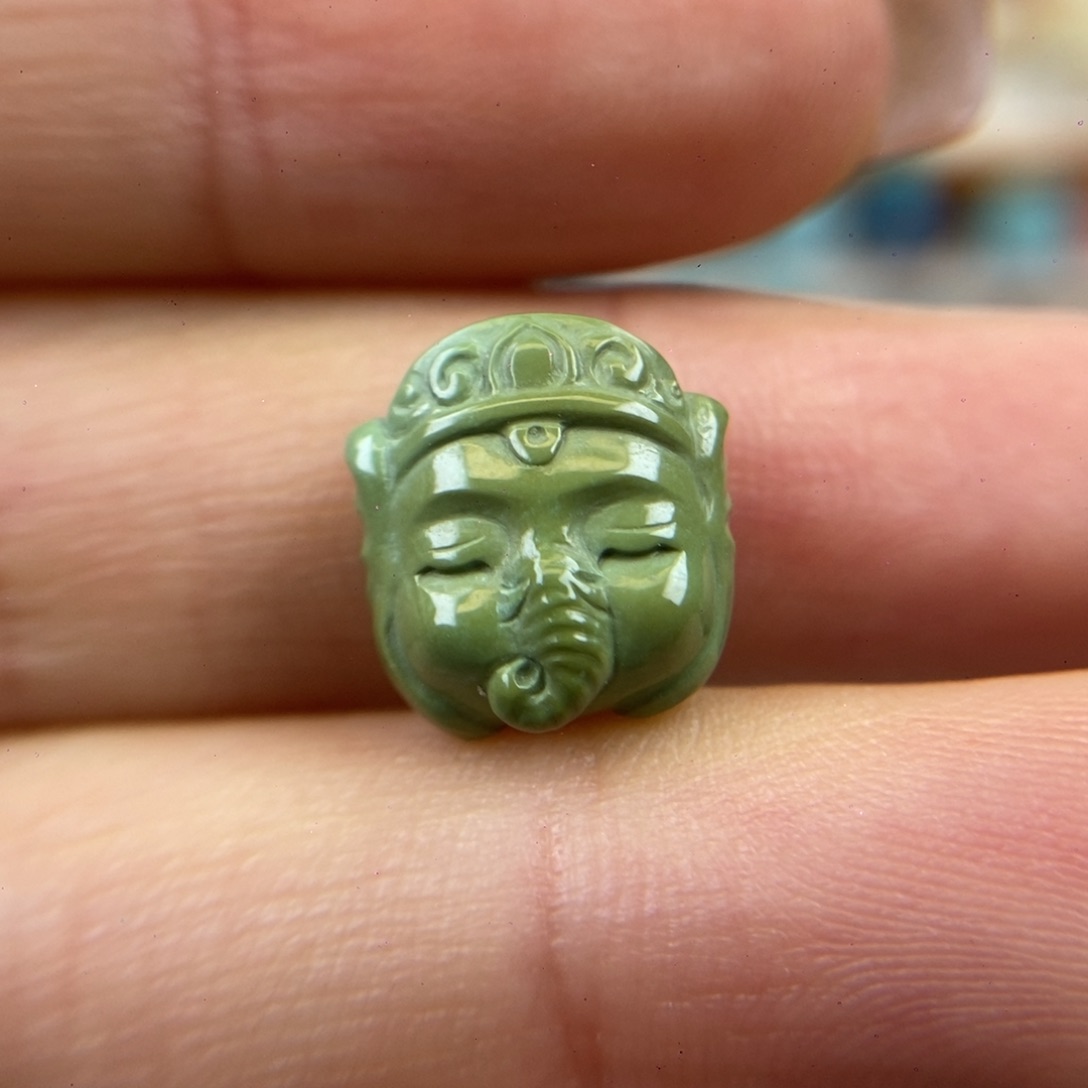 绿松石象象未镶嵌