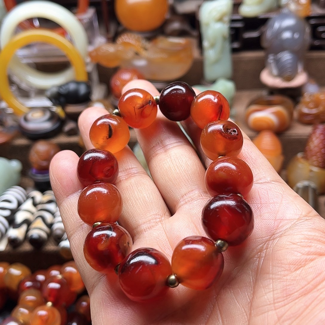 玛瑙/玉髓未镶嵌车挂