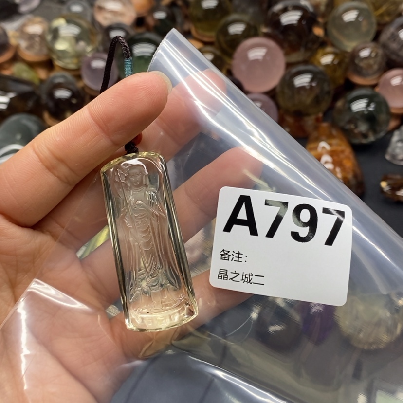 【闪购商品】水晶吊坠精品未镶嵌