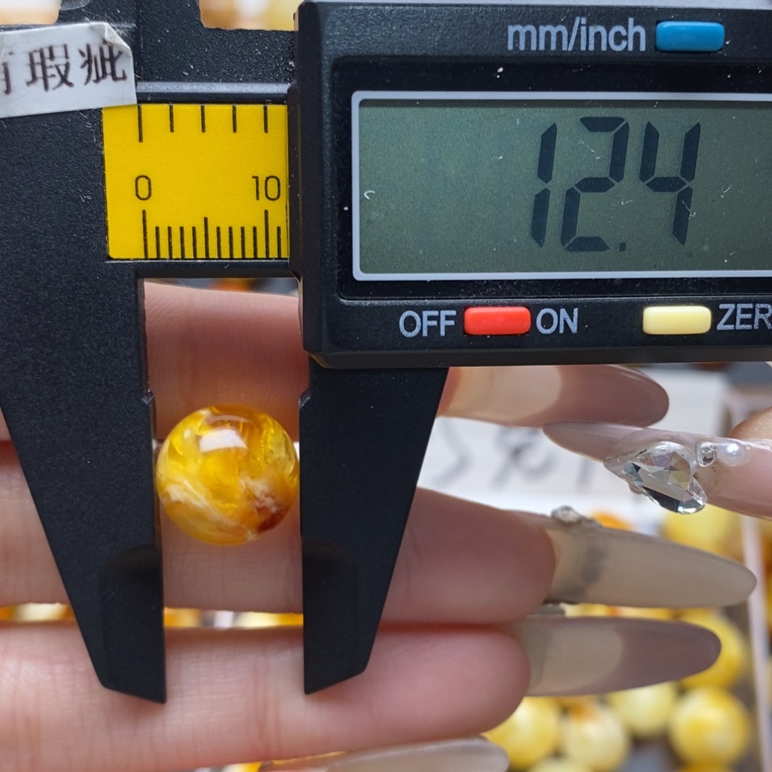 琥珀未镶嵌珠宝奇石蜜蜡1190
