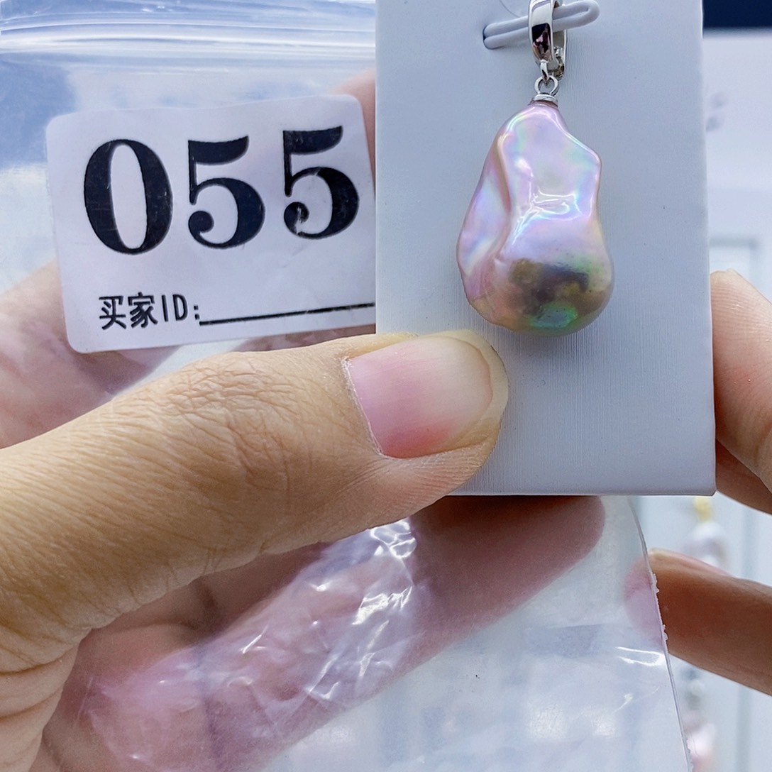 淡水珍珠颈饰钛钢