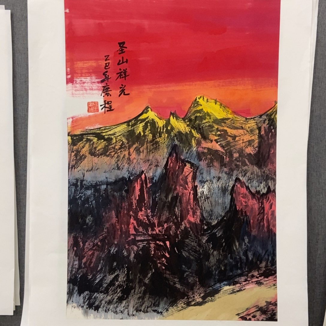 国画手寫手繪国画作品47