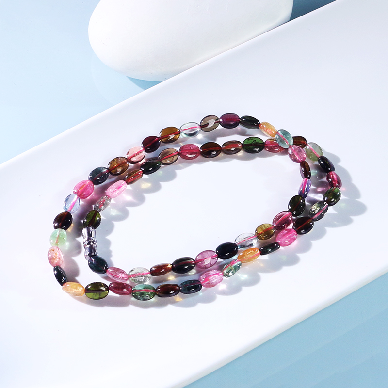 老料碧玺项链-多样性发其一