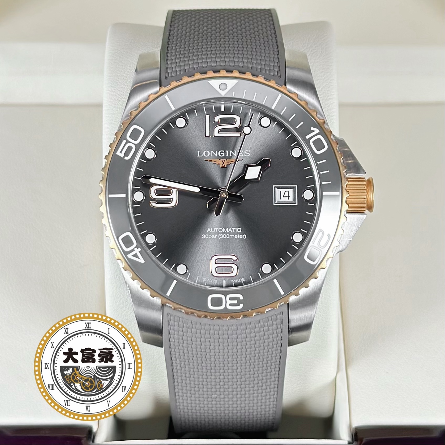 99新 Longines/浪琴 浪琴康卡斯系列L3.781.3.78.9 2021年全套