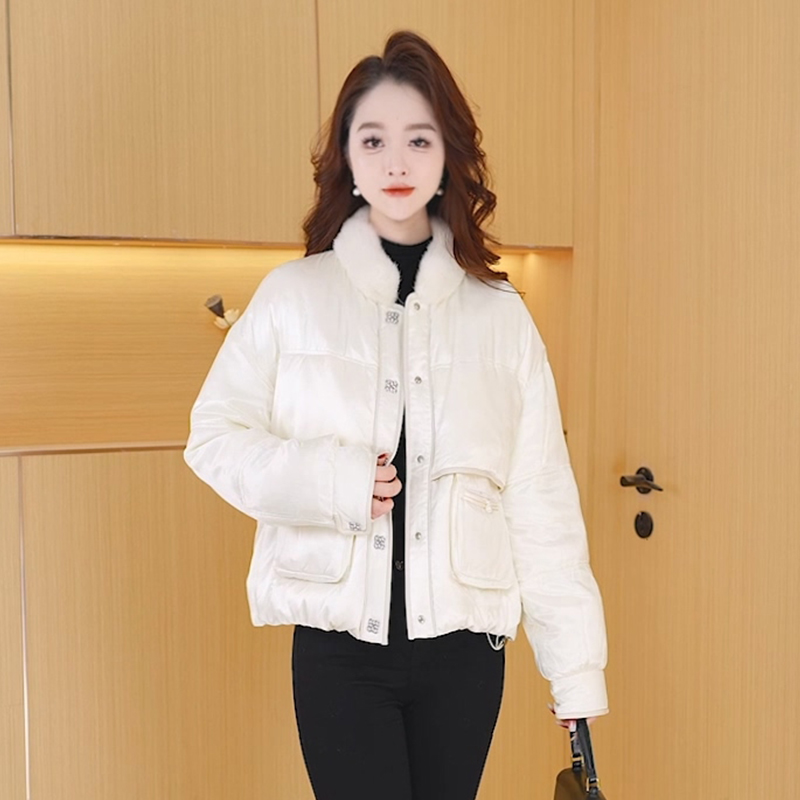 【羽绒服】冬季90白鸭绒羽绒服新款时尚气质休闲保暖外套女冬