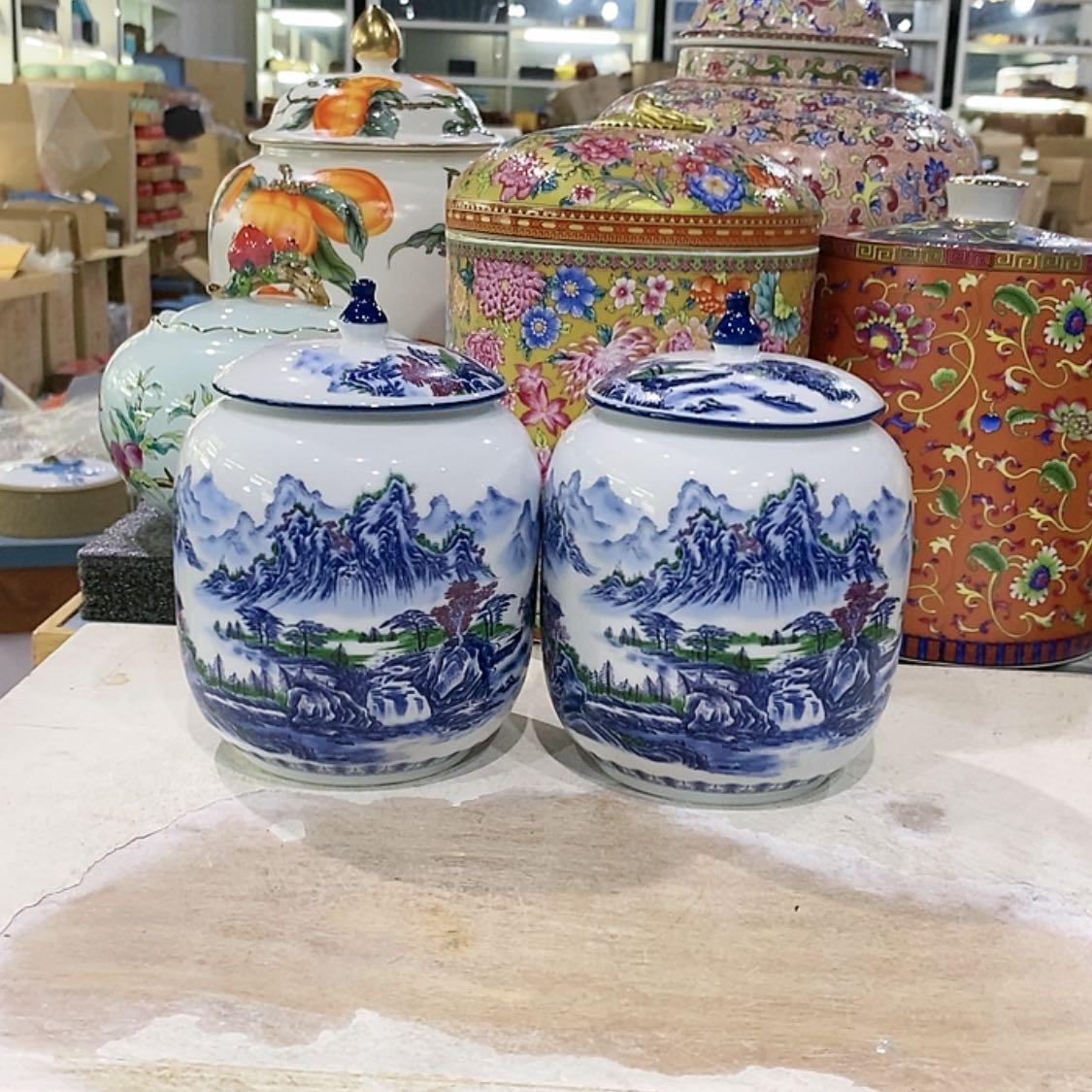 【闪购商品】罐茶叶罐陶瓷茶叶罐