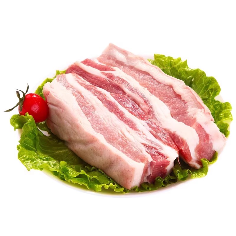 六区宝山土猪去肥五花肉500g