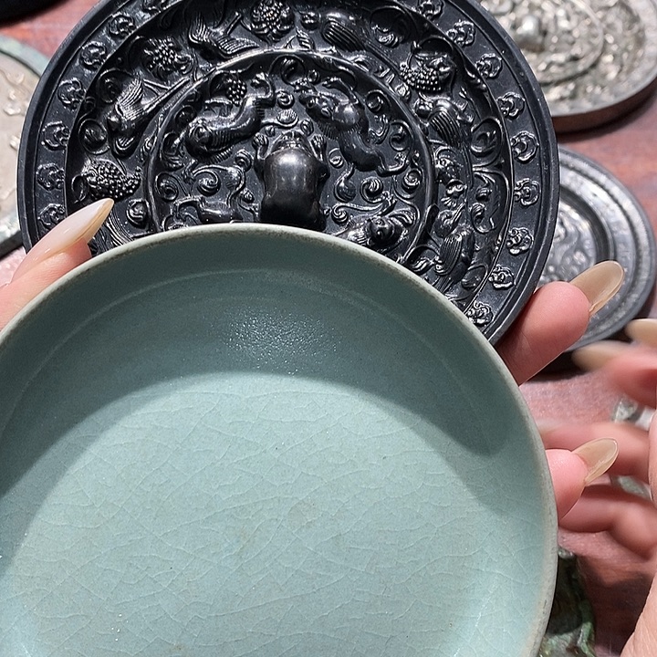 杨***雄摆件陶盘8888888888888888