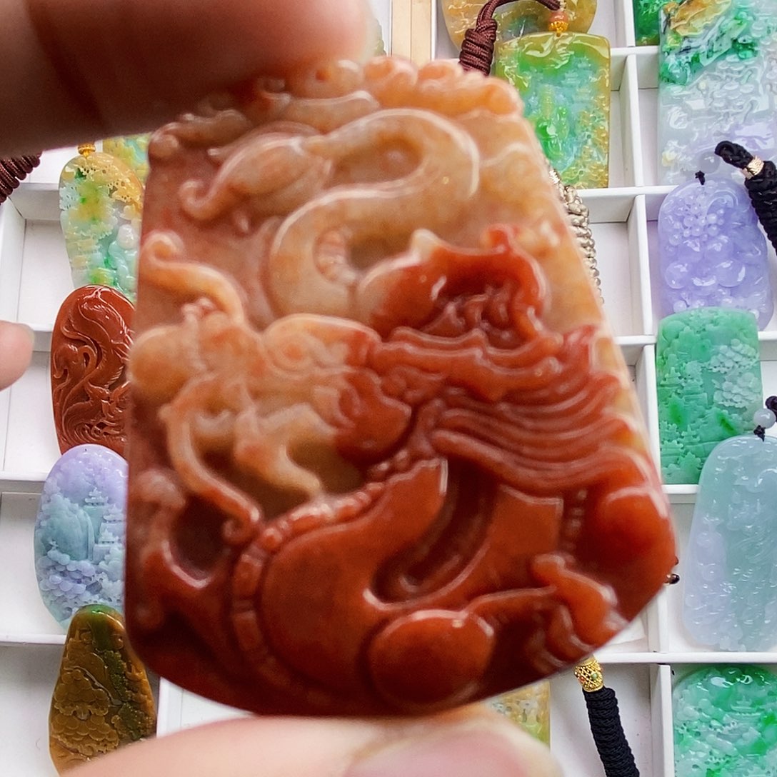 颈饰未镶嵌翡翠翡翠