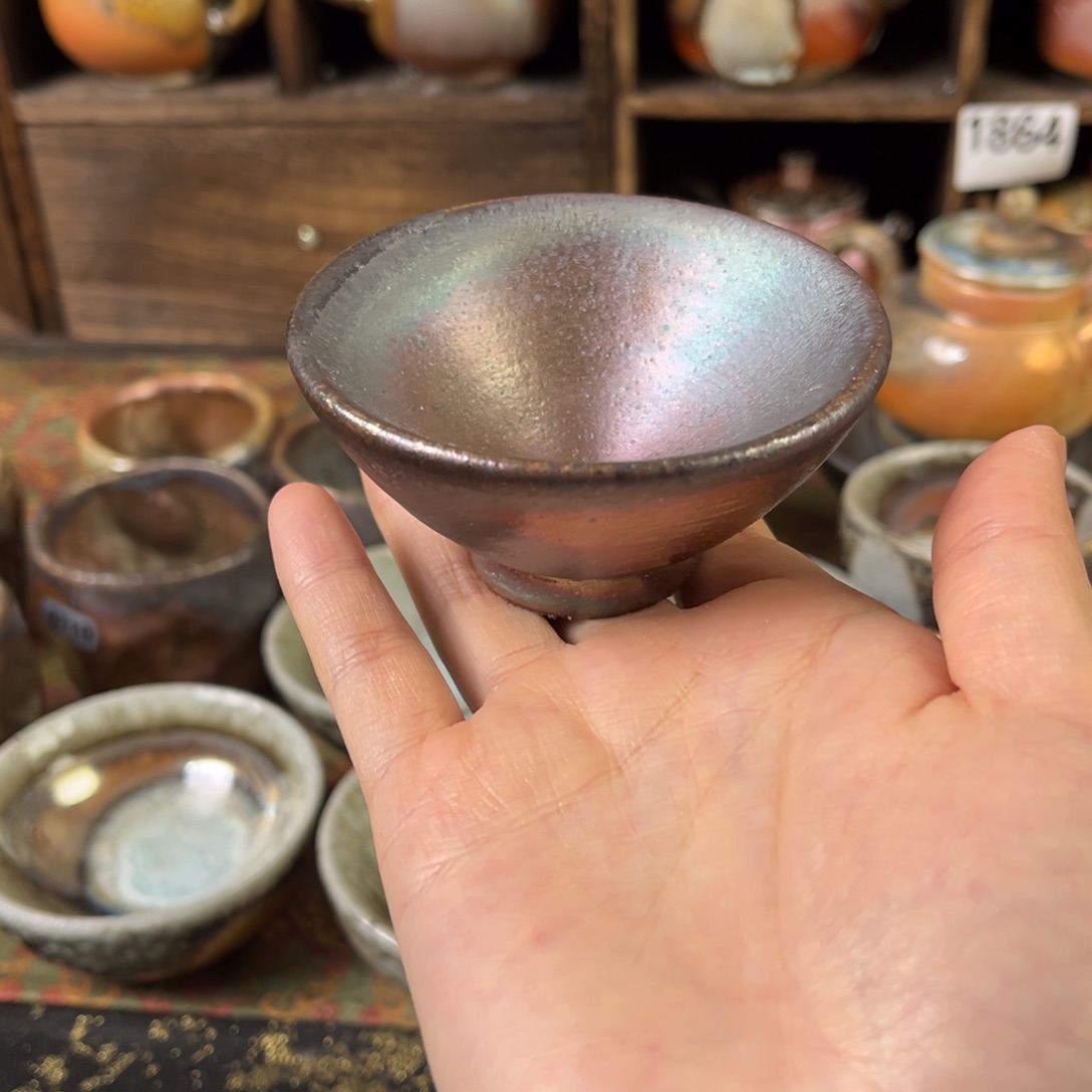 杯柴烧茶器主人杯杯