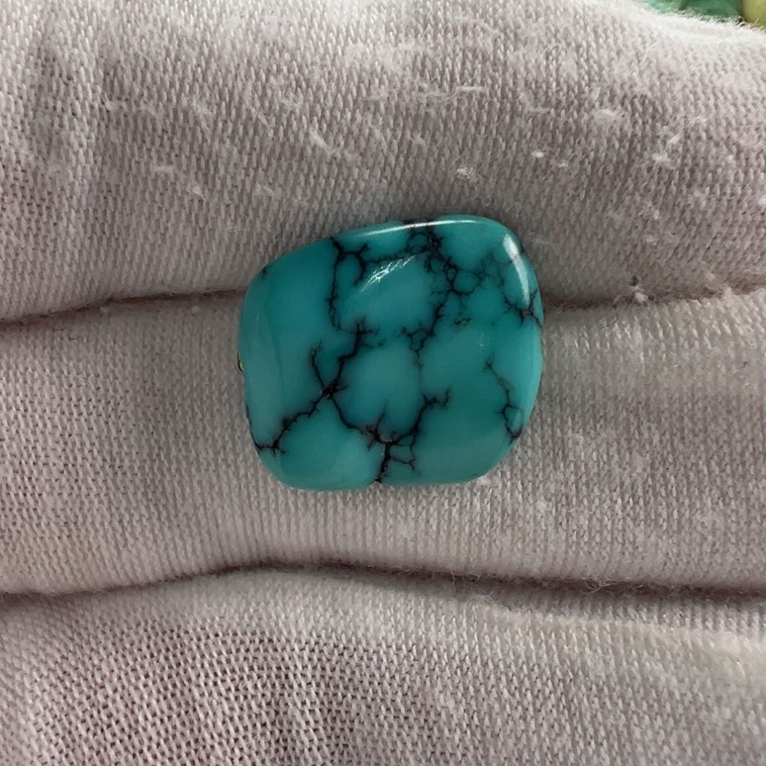 未镶嵌绿松石随形14mm