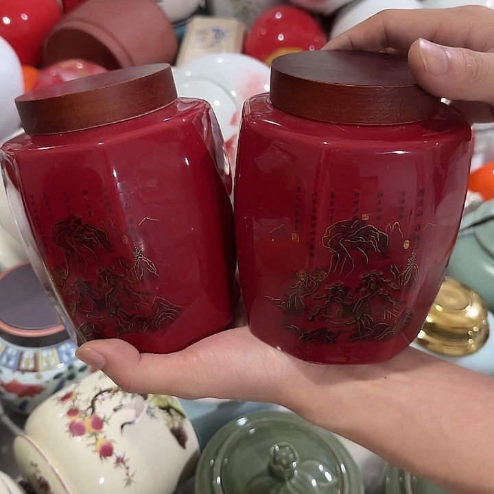 茶叶罐储物罐密封罐！