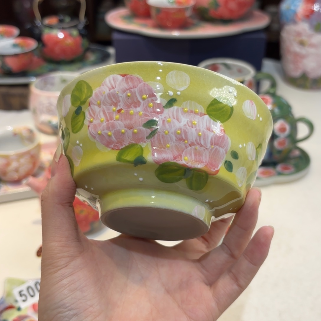 景德镇手绘高温釉下彩陶瓷茶具