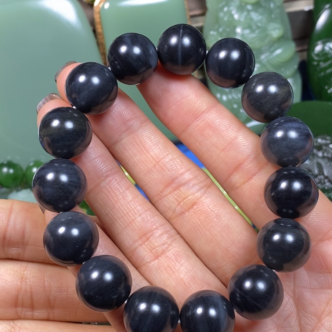 和田玉手串未镶嵌