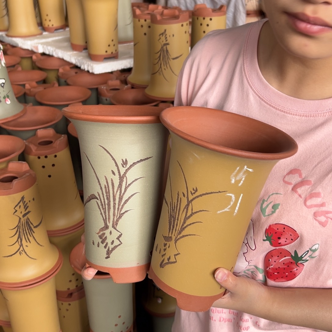 宜兴川阁紫砂花盆15/21