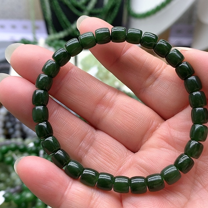 【闪购商品】和田玉手链未镶嵌6.2