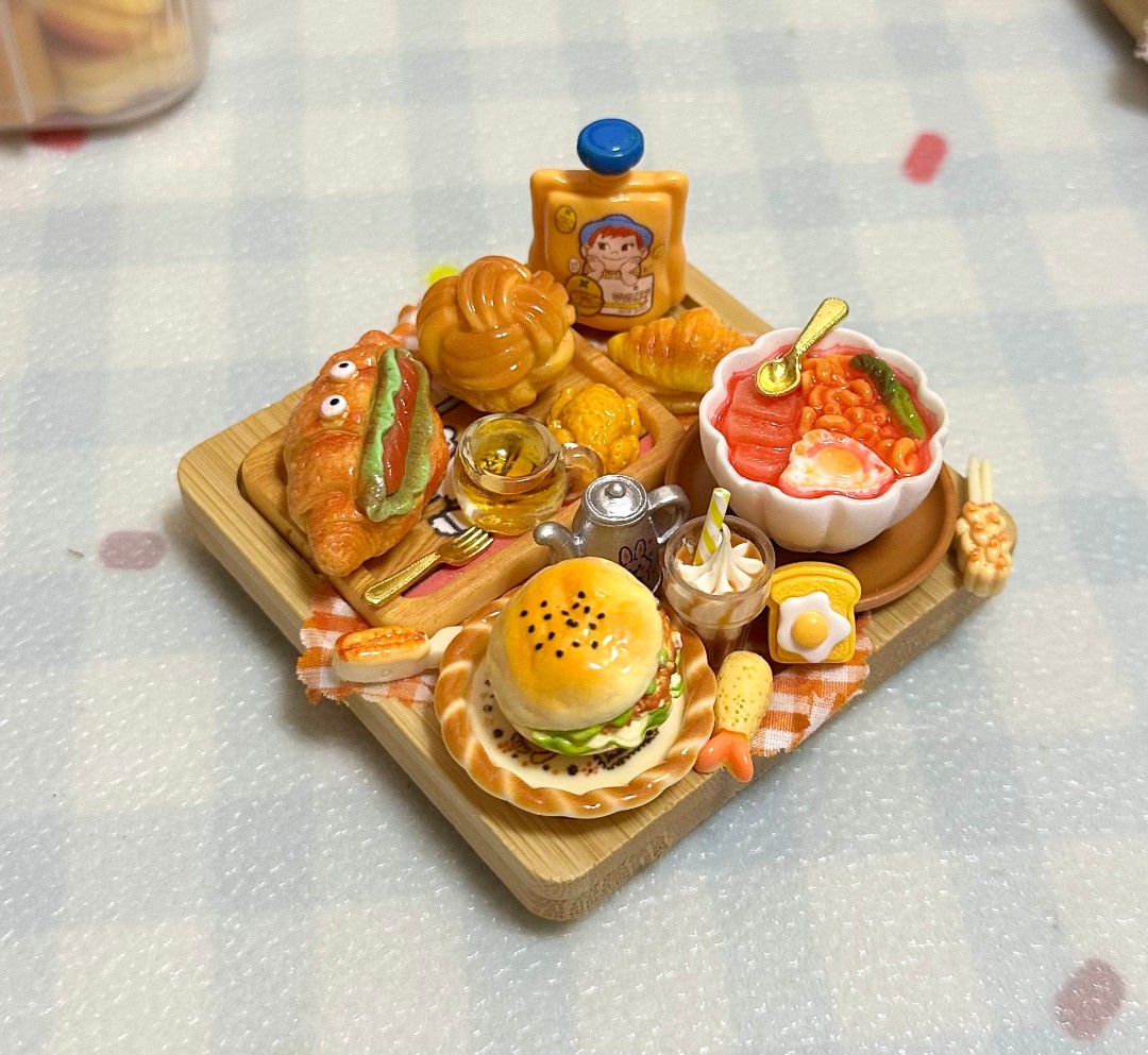 Diy冰箱贴 磁吸可移动仿真微缩食玩