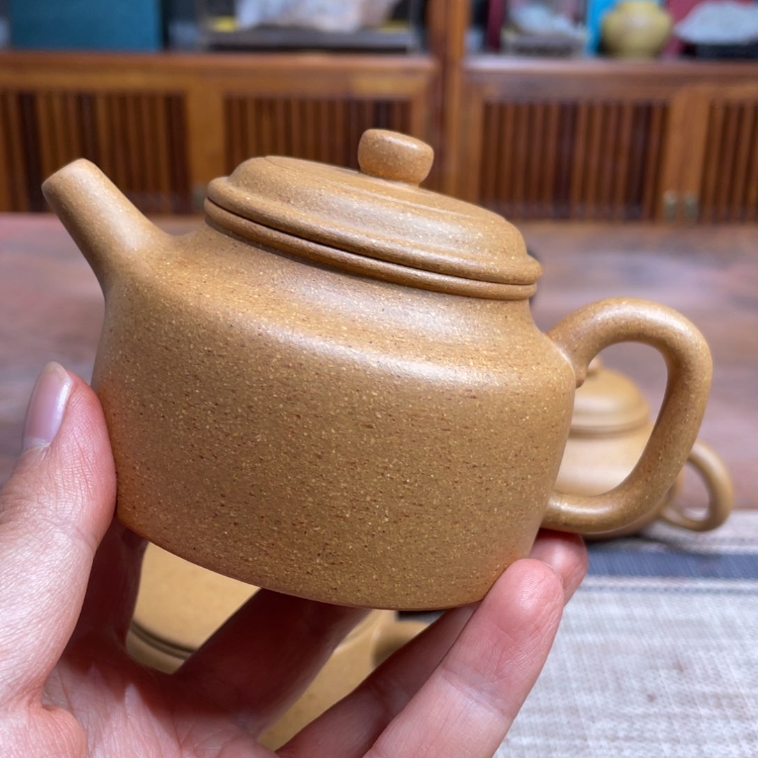 紫砂茶壶牛*刀宜兴紫砂原矿紫砂壶