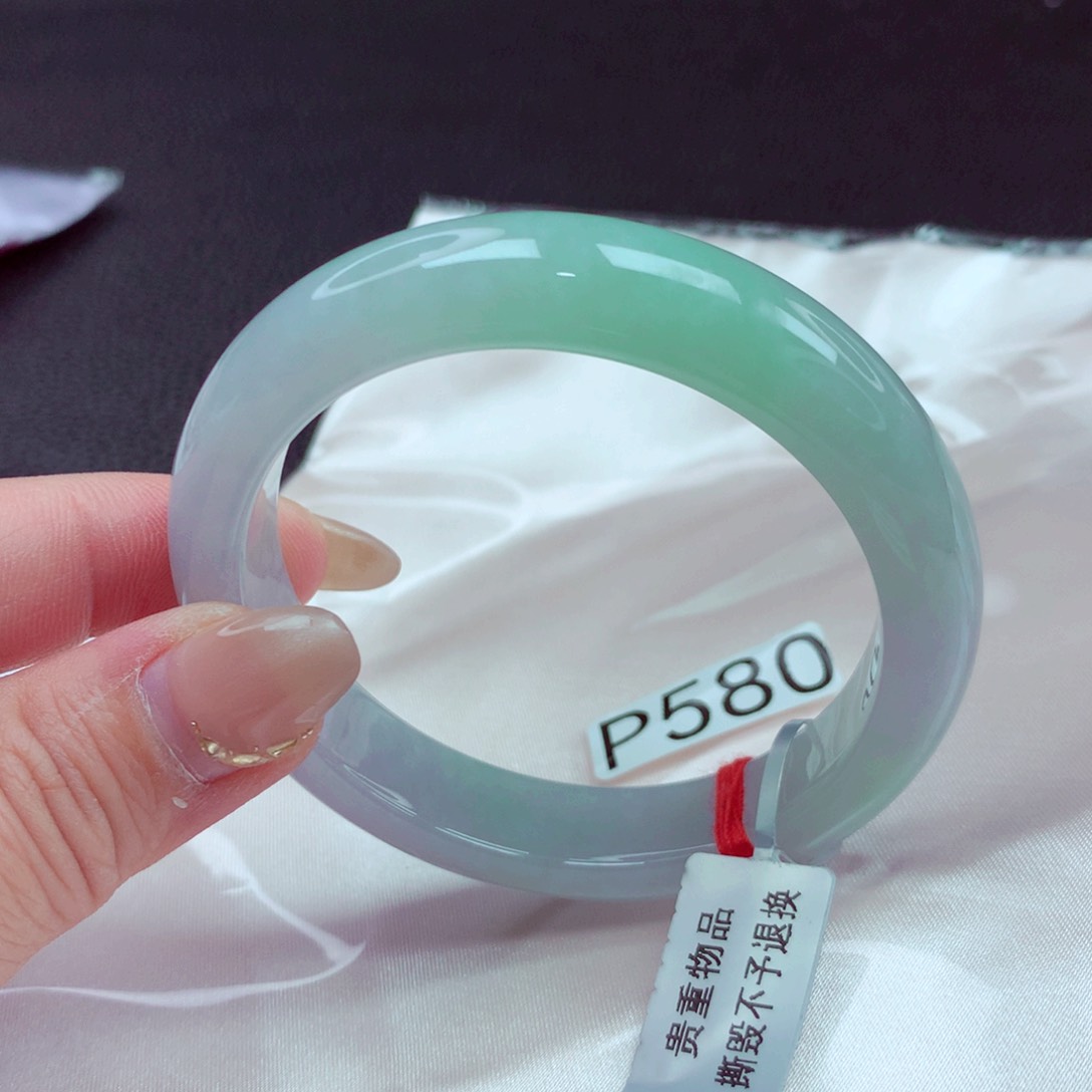 翡翠未镶嵌手镯手镯88