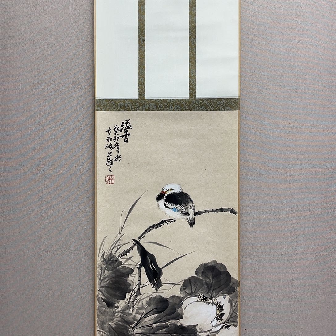 国画艺术家真人手绘