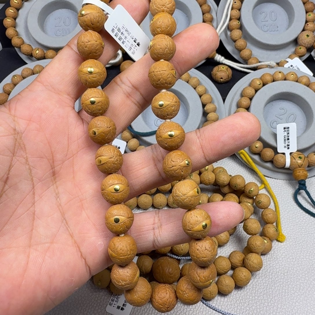 吊坠凤眼菩提12mm凤眼手持铜钉