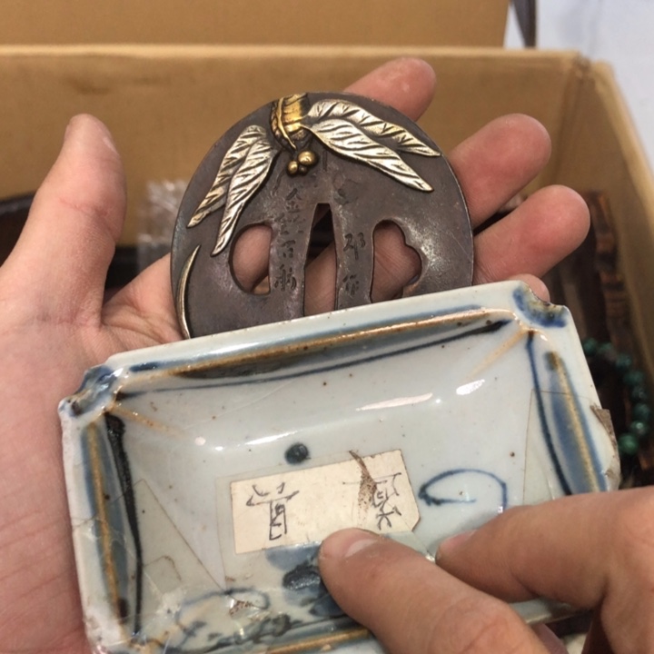 陶瓷孤品单件车里拍