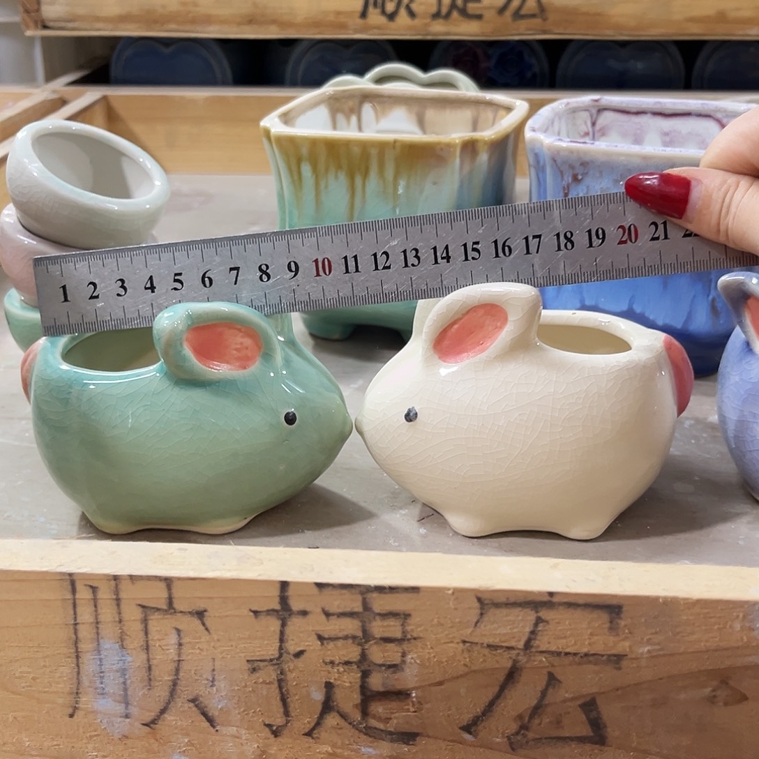 陶瓷花盆特价上新微瑕