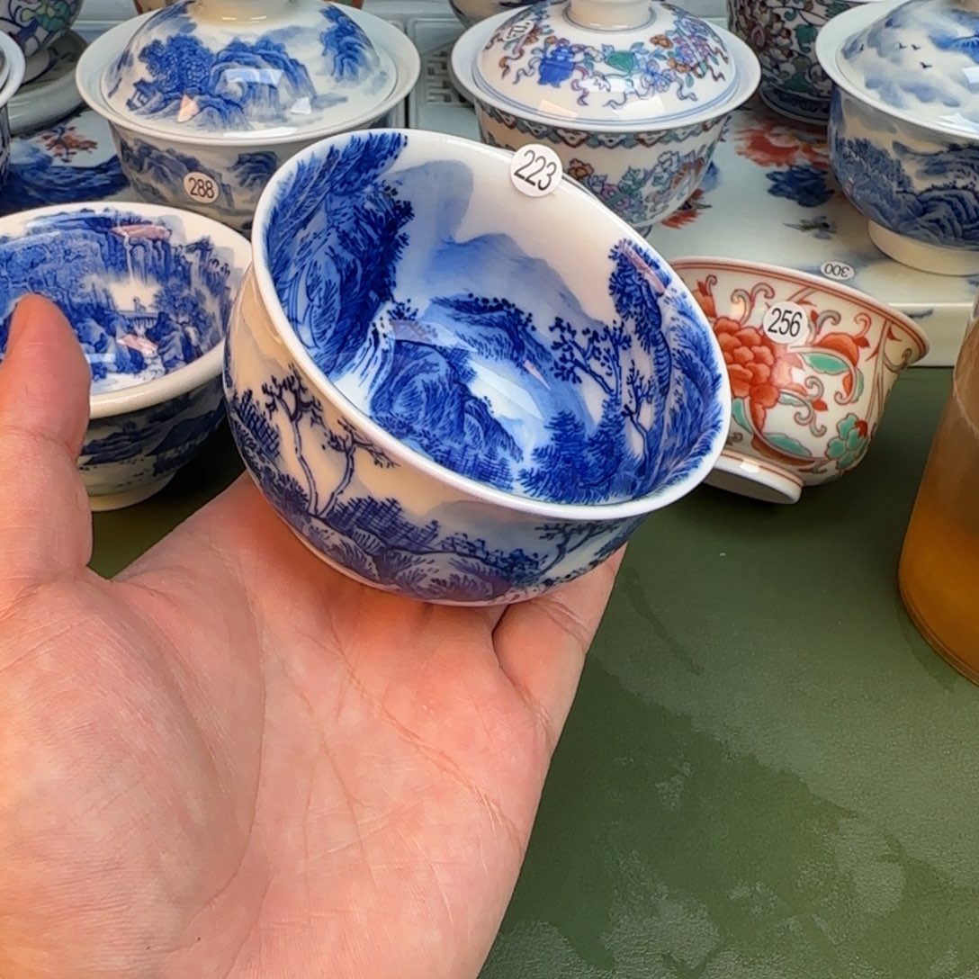 彦祖纯手工手绘茶具233